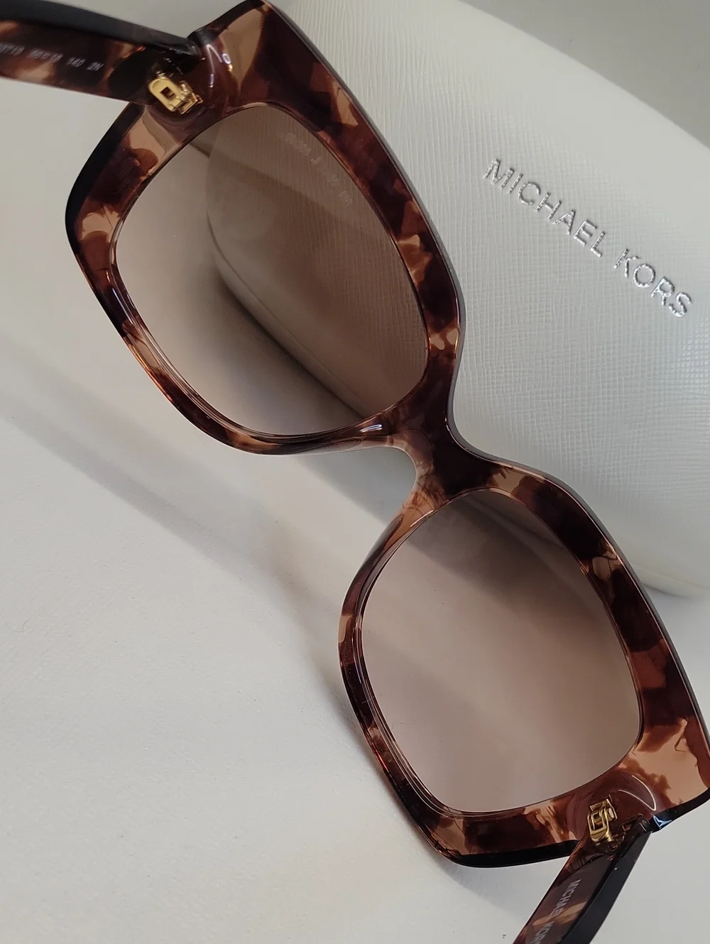 Michael Kors Women's MK2121 Myoko Sunglasses Dark Tortoise/Brown Gradient NEW!